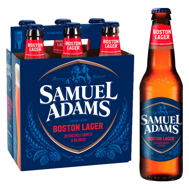 Samuel Adams Boston Lager 12OZ 6P