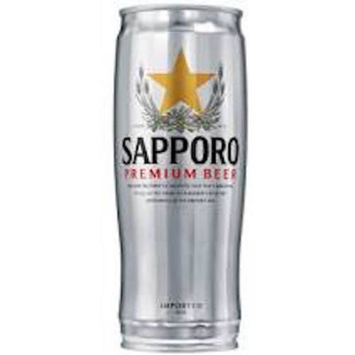 Sapporo Silver 22oz Can