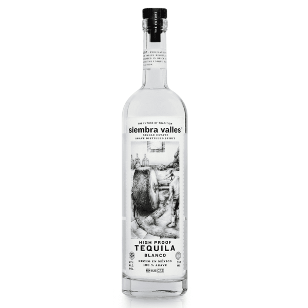 Siembra Valles Tahona Tequila Blanco High Proof 750ML