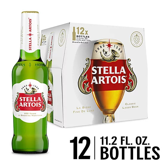 Stella Artois 12Pack Bottle 11.2OZ