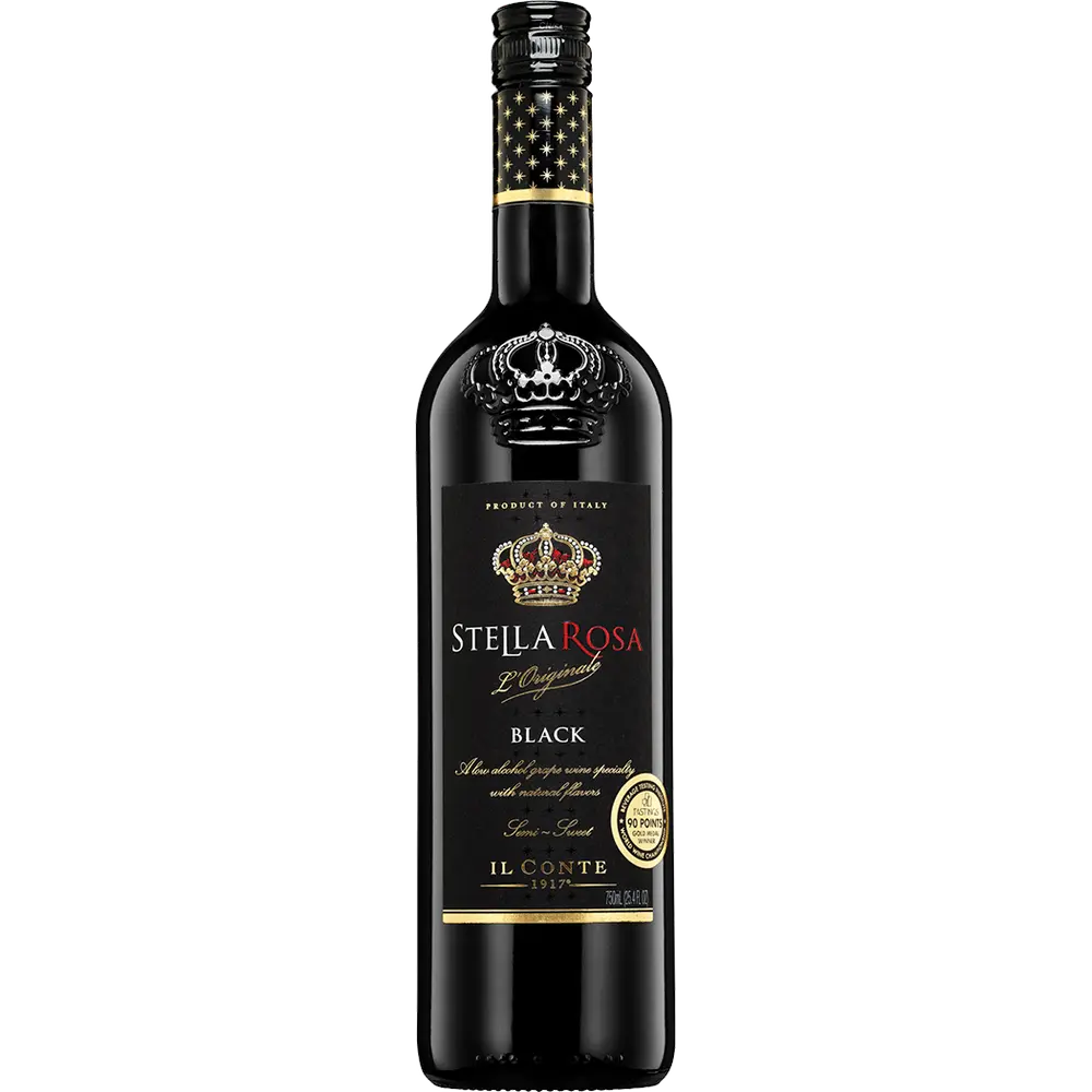 Stella Rosa Black Red Semi-Sweet Wine 750ML