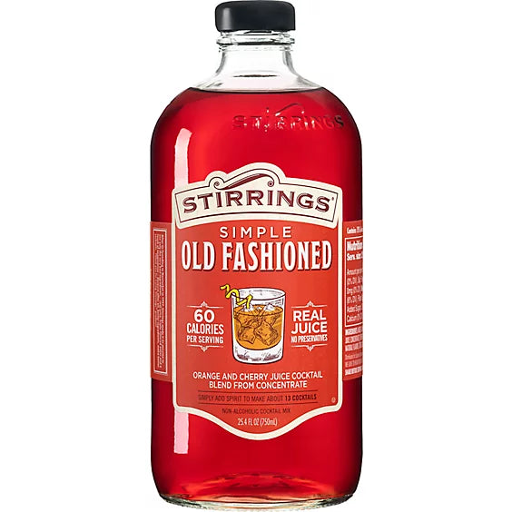 Stirrings Old Fashioned Mix - 750ML