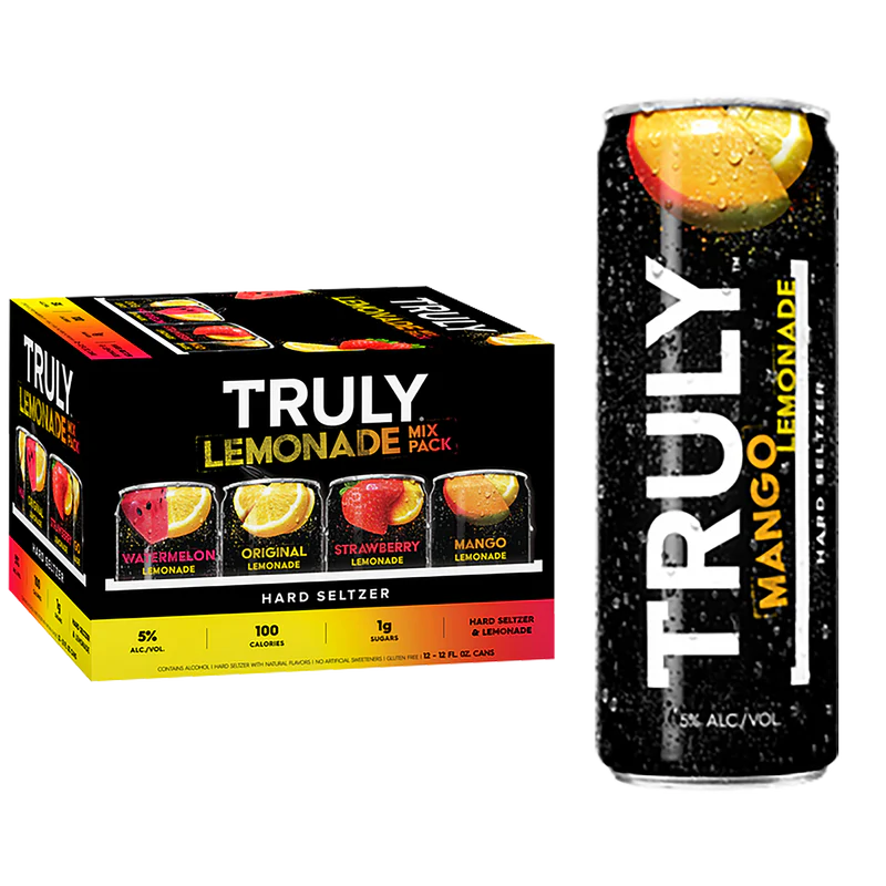 TRULY Hard Seltzer Lemonade Variety 12pk 12oz Can