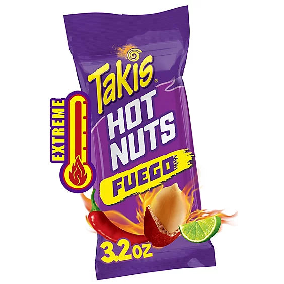 Takis Hot Nuts Fuego 3.2 OZ