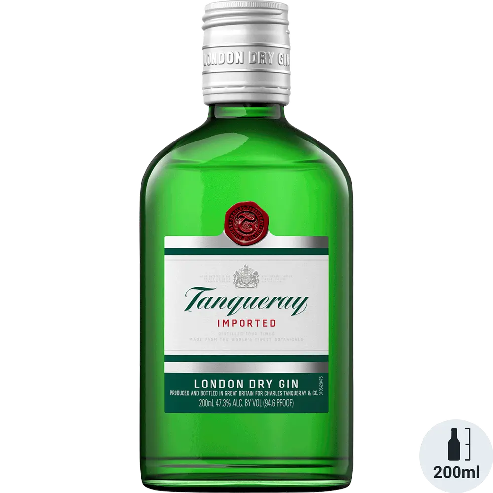 Tanqueray London Dry Gin 94.6PF 200ML