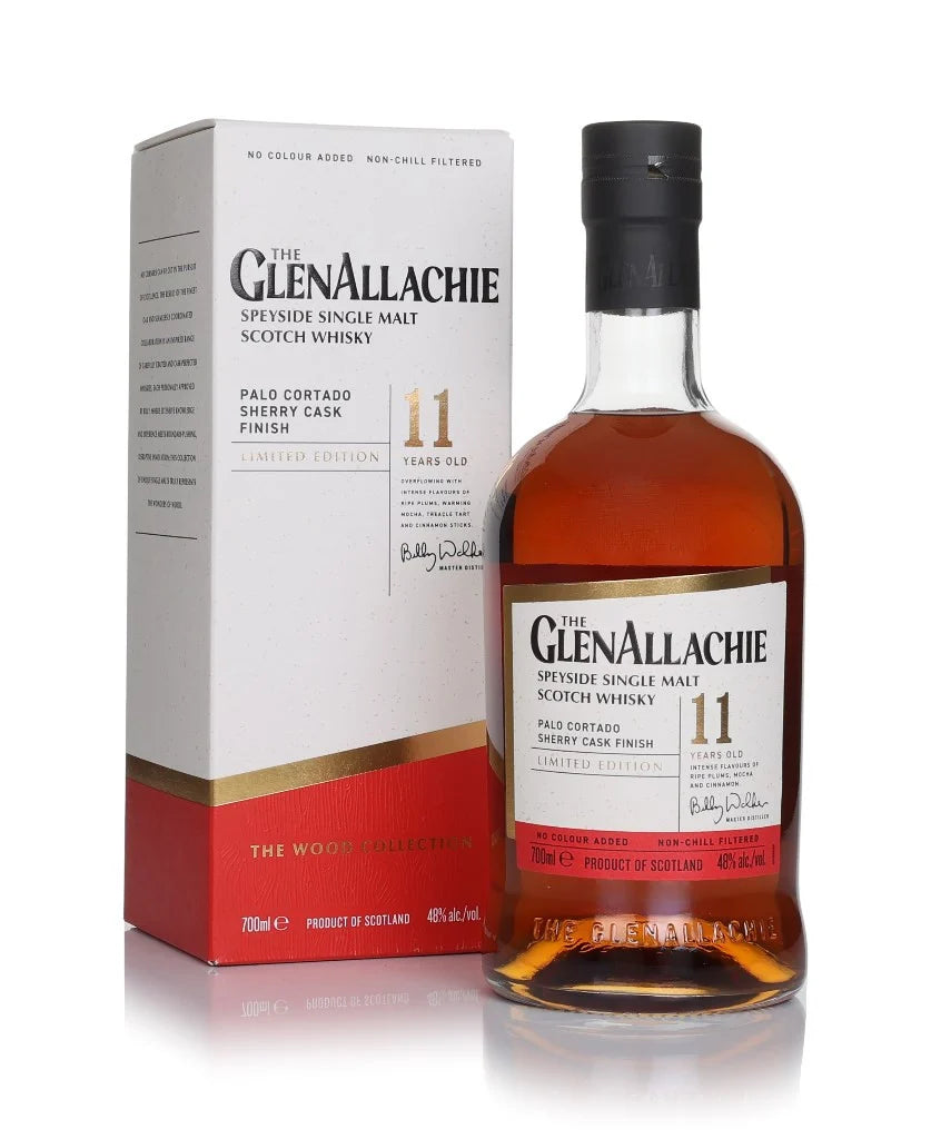 The GlenAllachie 11Yr Palo Cortado Sherry Cask Finish Single Malt  700ML