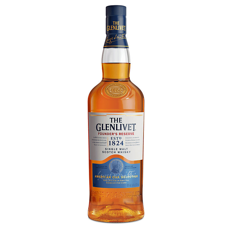 The Glenlivet Single Malt Scotch Founder's Reserve 80 750ML