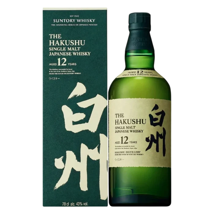 The Hakushu Single Malt Japanese Whisky 12Yr  750ML