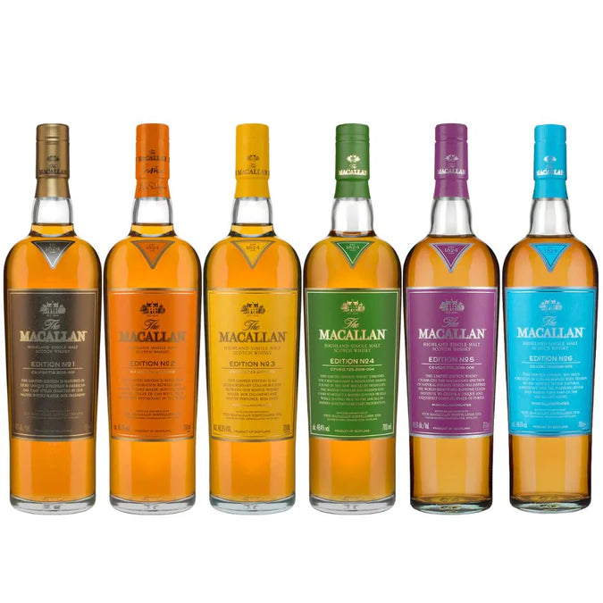 The Macallan Edition No.1-6 Assortment Set 750ML