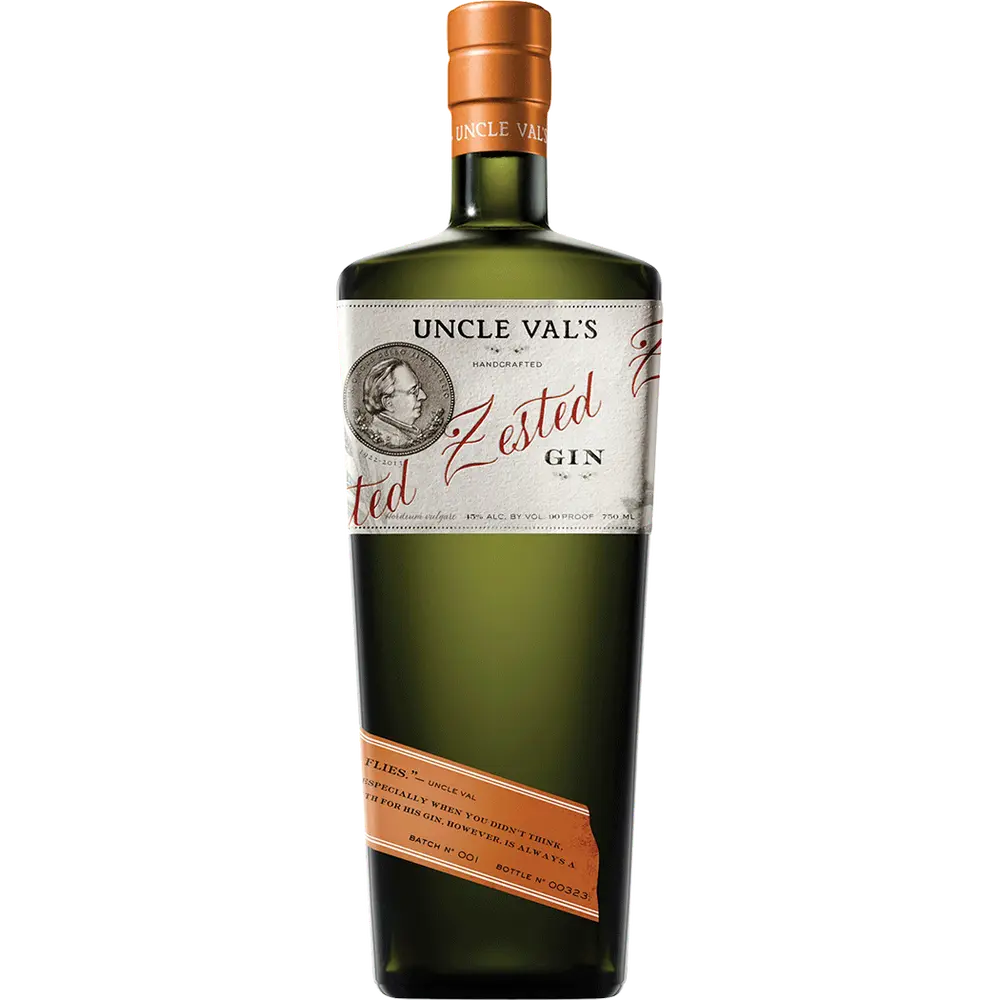 Uncle Val's Zested Gin 90PF 750ML