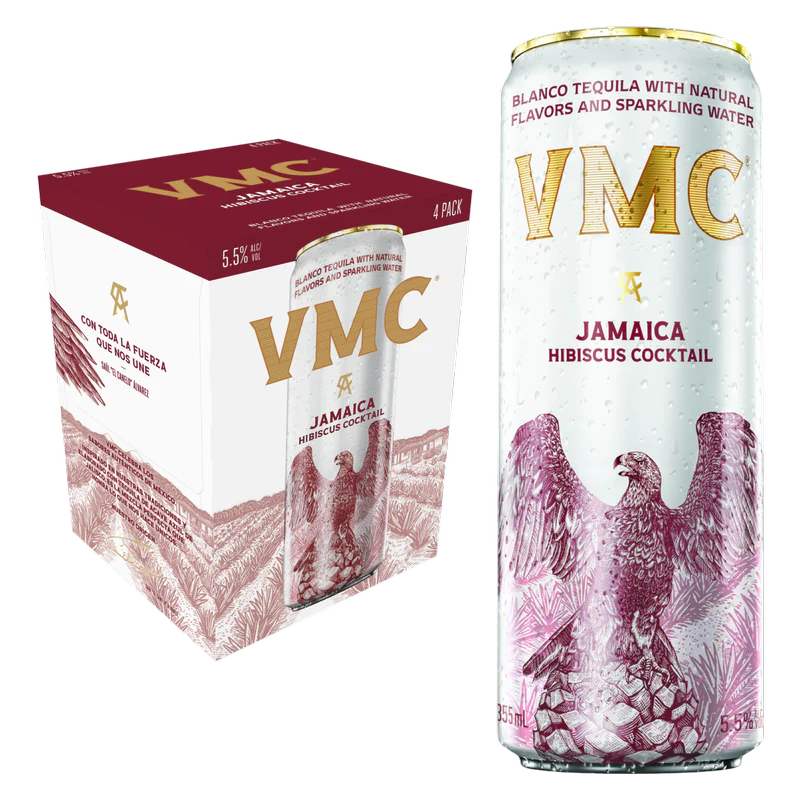 VMC Jamaica Hibiscus Tequila Cocktail 4pk Can