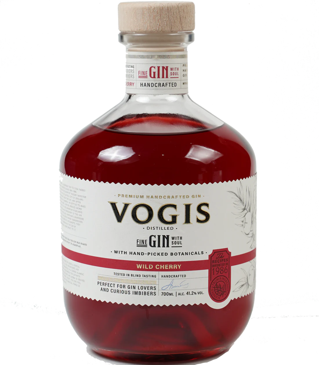 Vogis Gin Dry  With Soul Wild Cherry Armenia 700ML