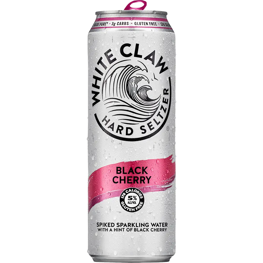 White Claw Hard Seltzer Black Cherry 19.2OZ Can