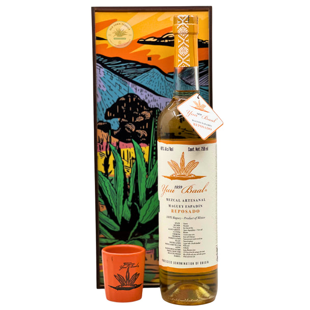 Yuu Baal Espadin Mezcal Reposado Gift Box 750ML
