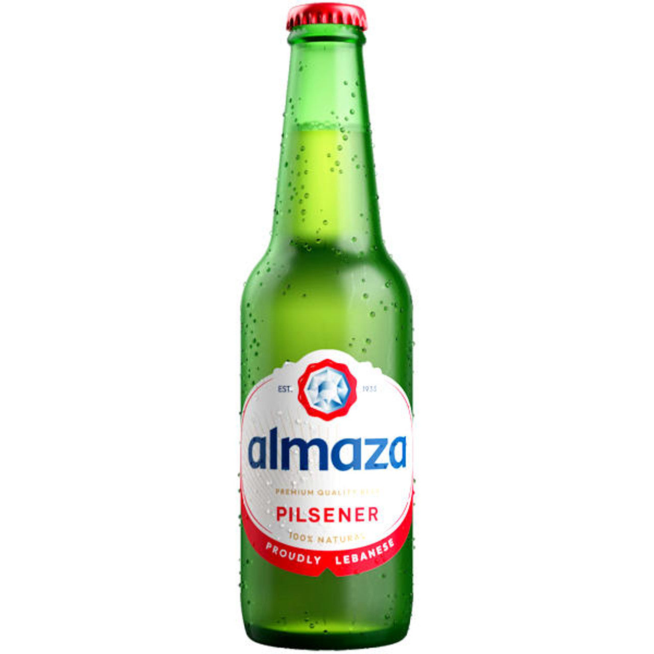 Almaza Pilsener Beer 6pack  11.2 Fl OZ