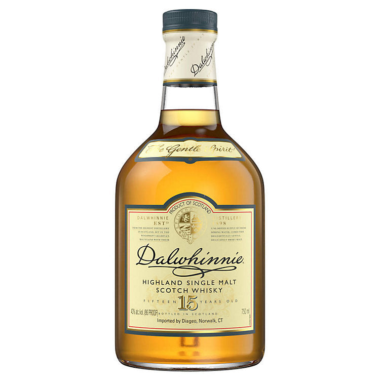Dalwhinnie Single Malt Sotch 15 yr 86 750ML