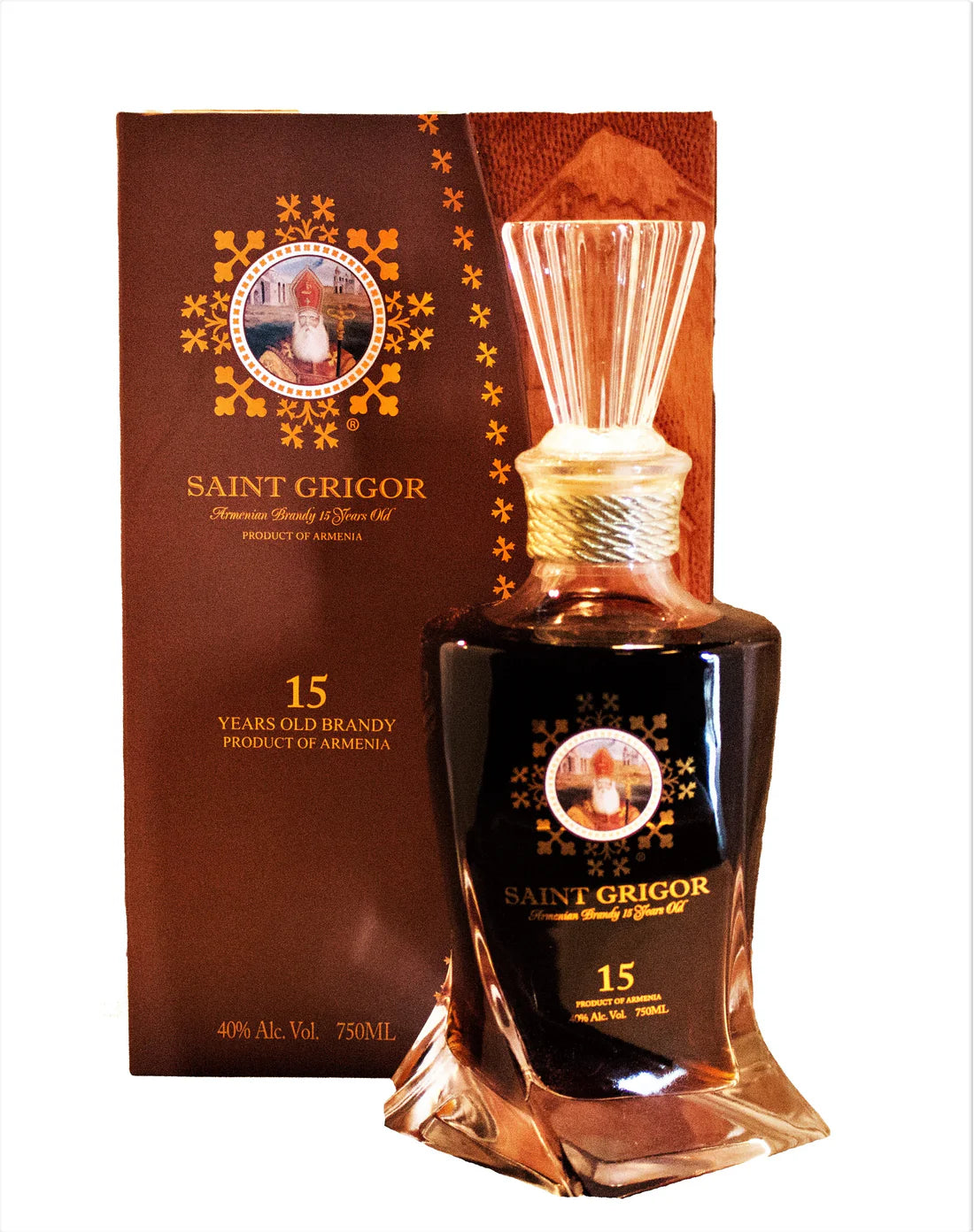 Saint Grigor 15Yr Old Armenia Brandy 750ML