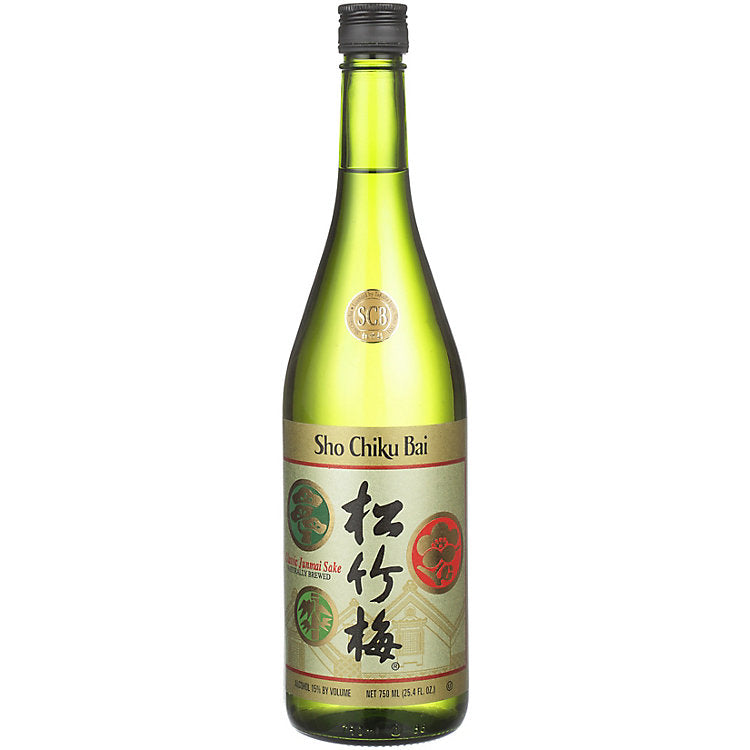 Sho Chiku Bai Junmai Sake 750ML