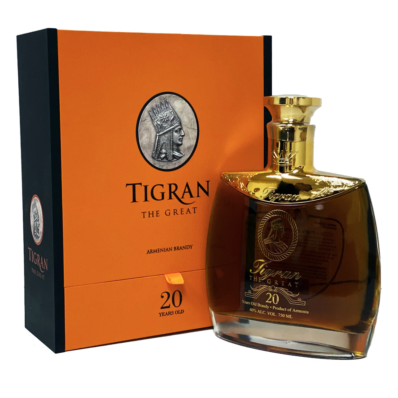 Tigran The Great 20Yr Old Armenian Brandy 750ML